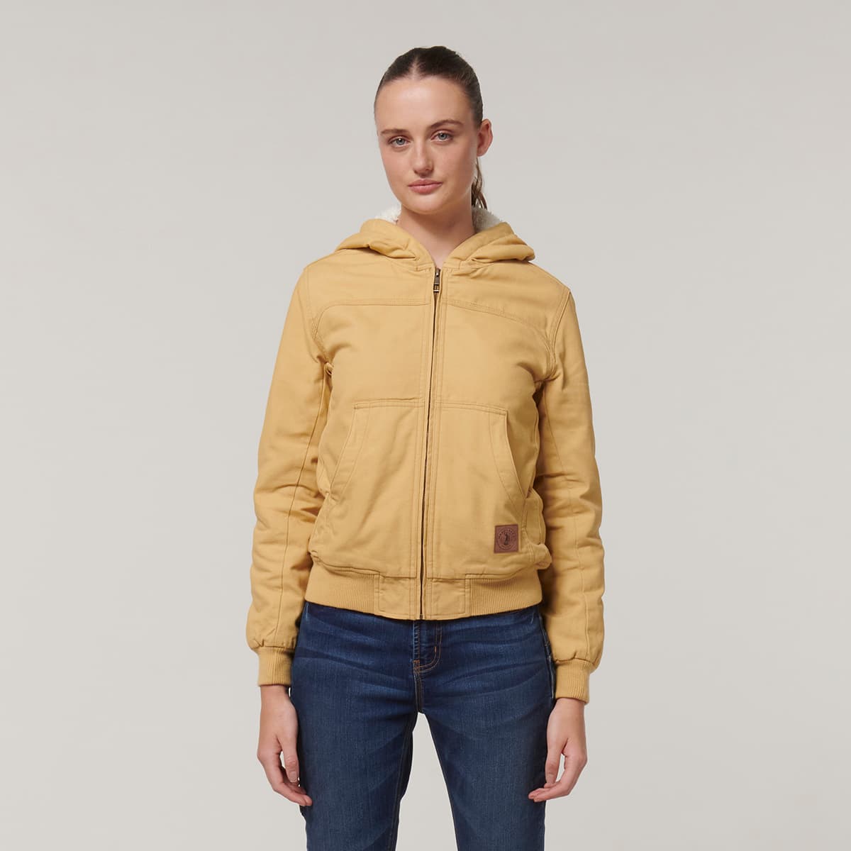 Hard Yakka Womens Legends Bomber Jacket (Honey)