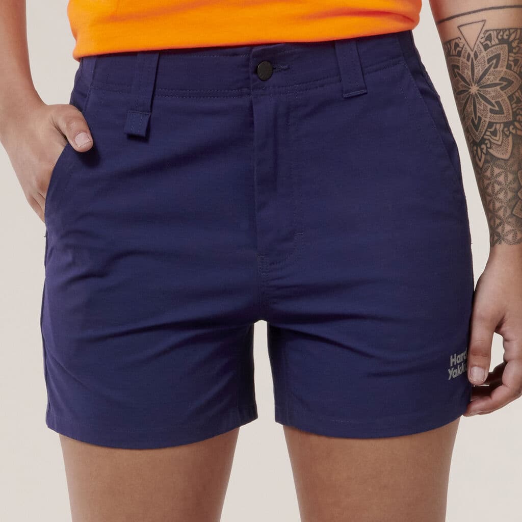 Hard Yakka Women’s Raptor Short Short (Navy)