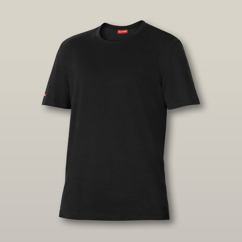 Hard Yakka Foundations Crew Neck T-Shirt (Black)