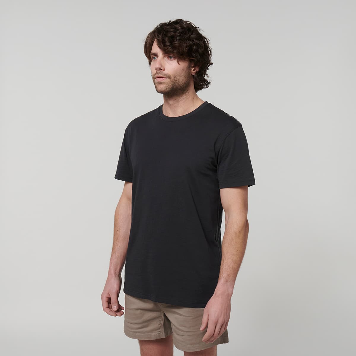 Hard Yakka Core Mens Short Sleeve Tee (Black)_3