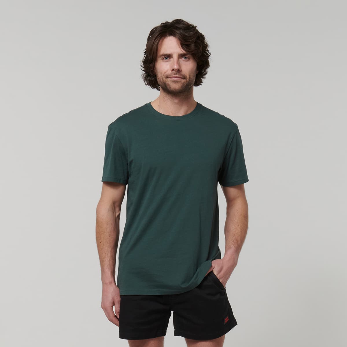 Hard Yakka Core Mens Short Sleeve Tee (Gardeners Green)_1