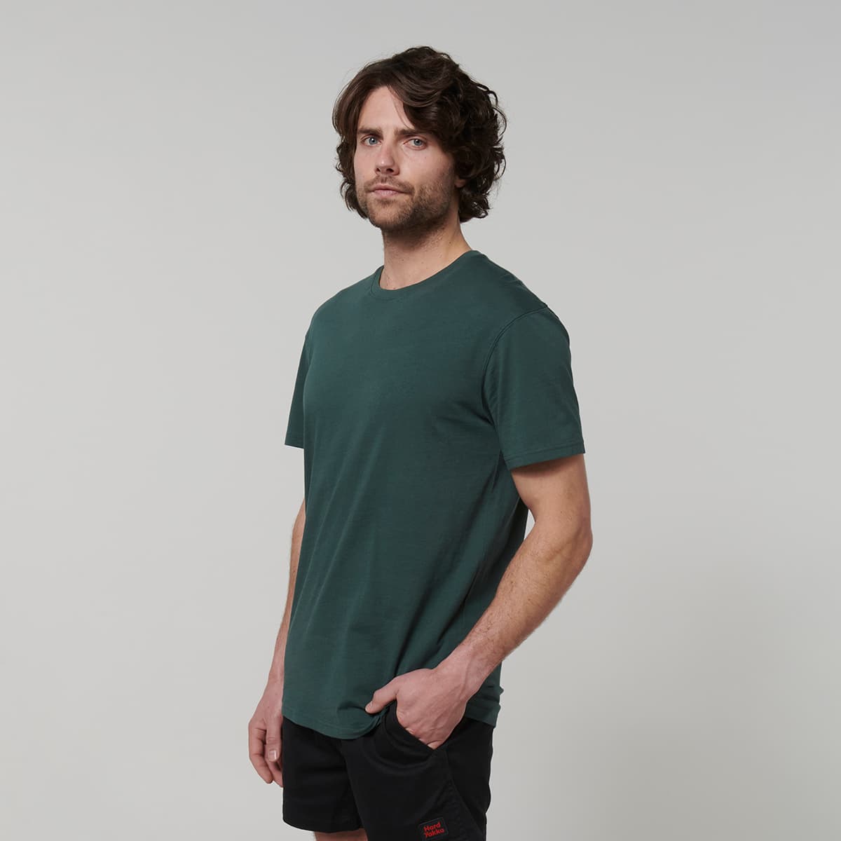 Hard Yakka Core Mens Short Sleeve Tee (Gardeners Green)_4