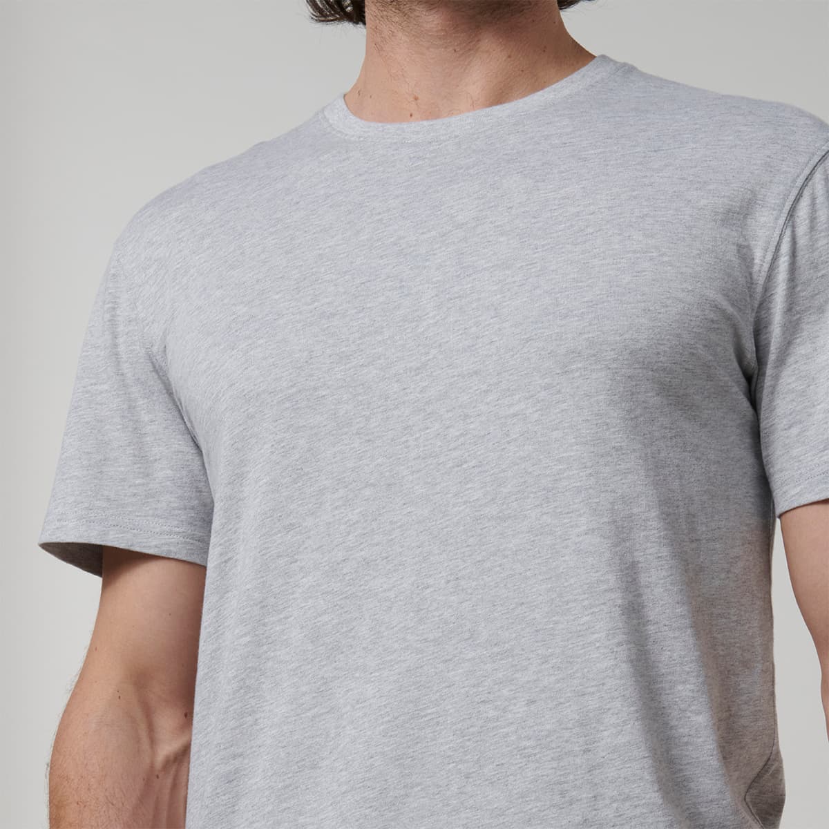 Hard Yakka Core Mens Short Sleeve Tee (Grey Marle)_6