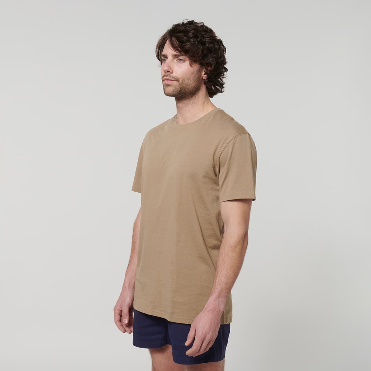 Hard Yakka Core Mens Short Sleeve Tee (Khaki)_3