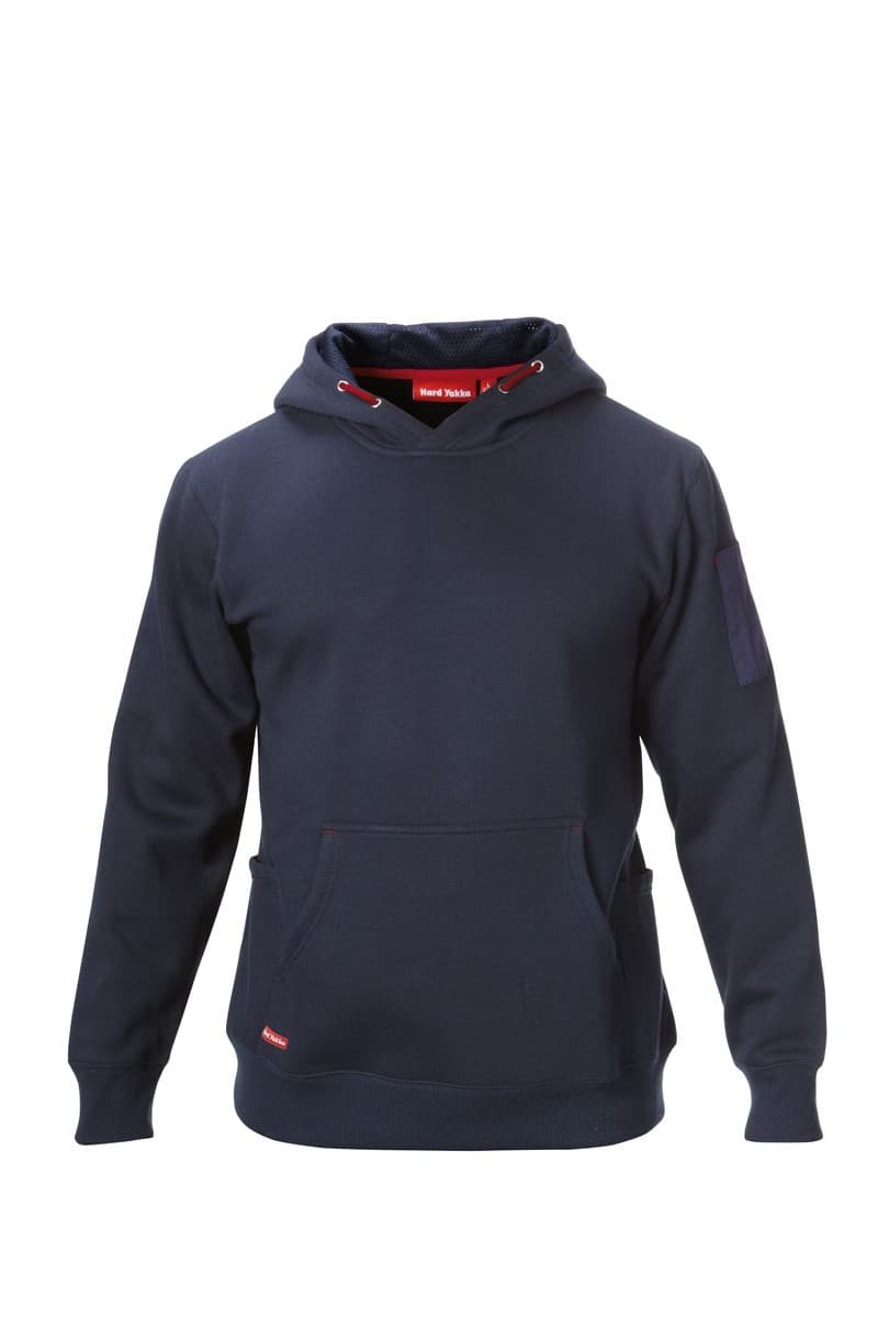 Hard Yakka Foundations Brushed Fleece Hoodie (Navy)