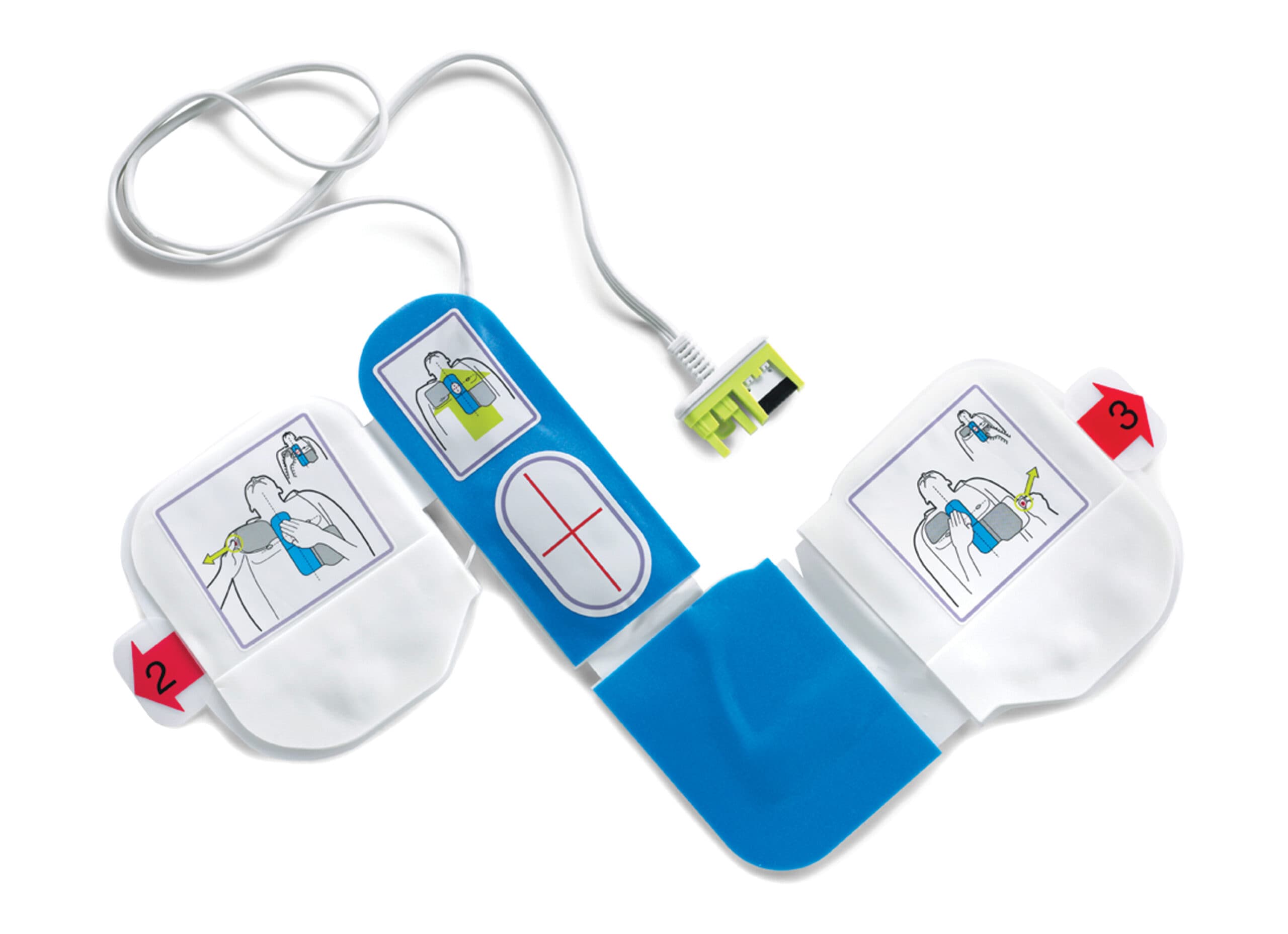 Zoll CPR-D-Padz One Piece Electrode Pad With Real CPR Help