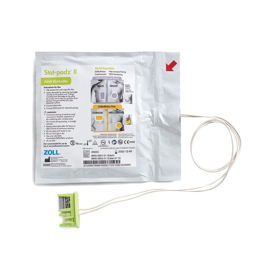 Zoll Stat-Padz Ii Adult Multi-Function Electrodes (1 Pair)