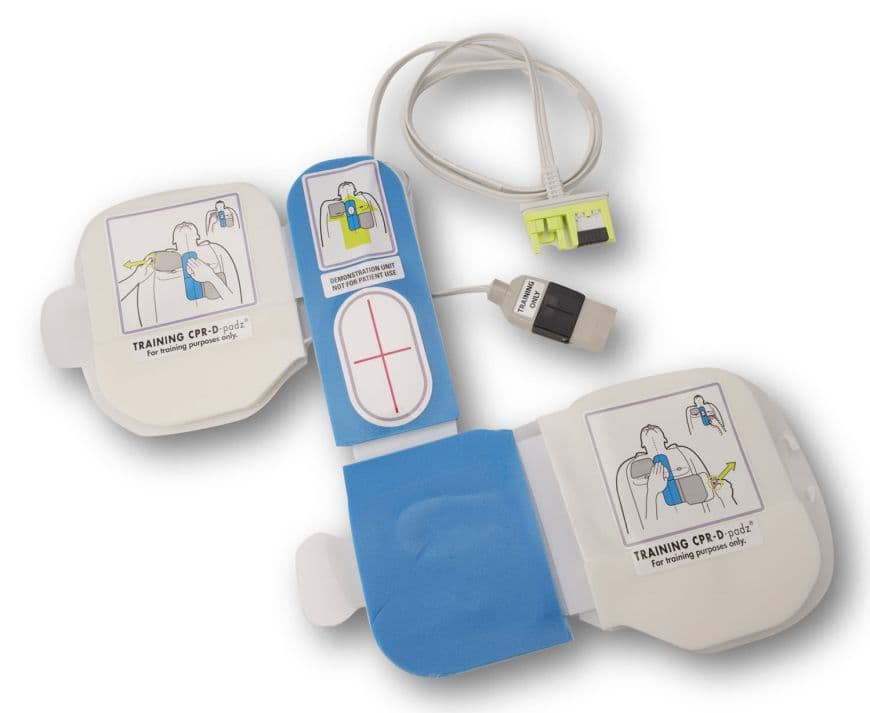 Zoll CPR-D Demo Electrode Pads With Cable