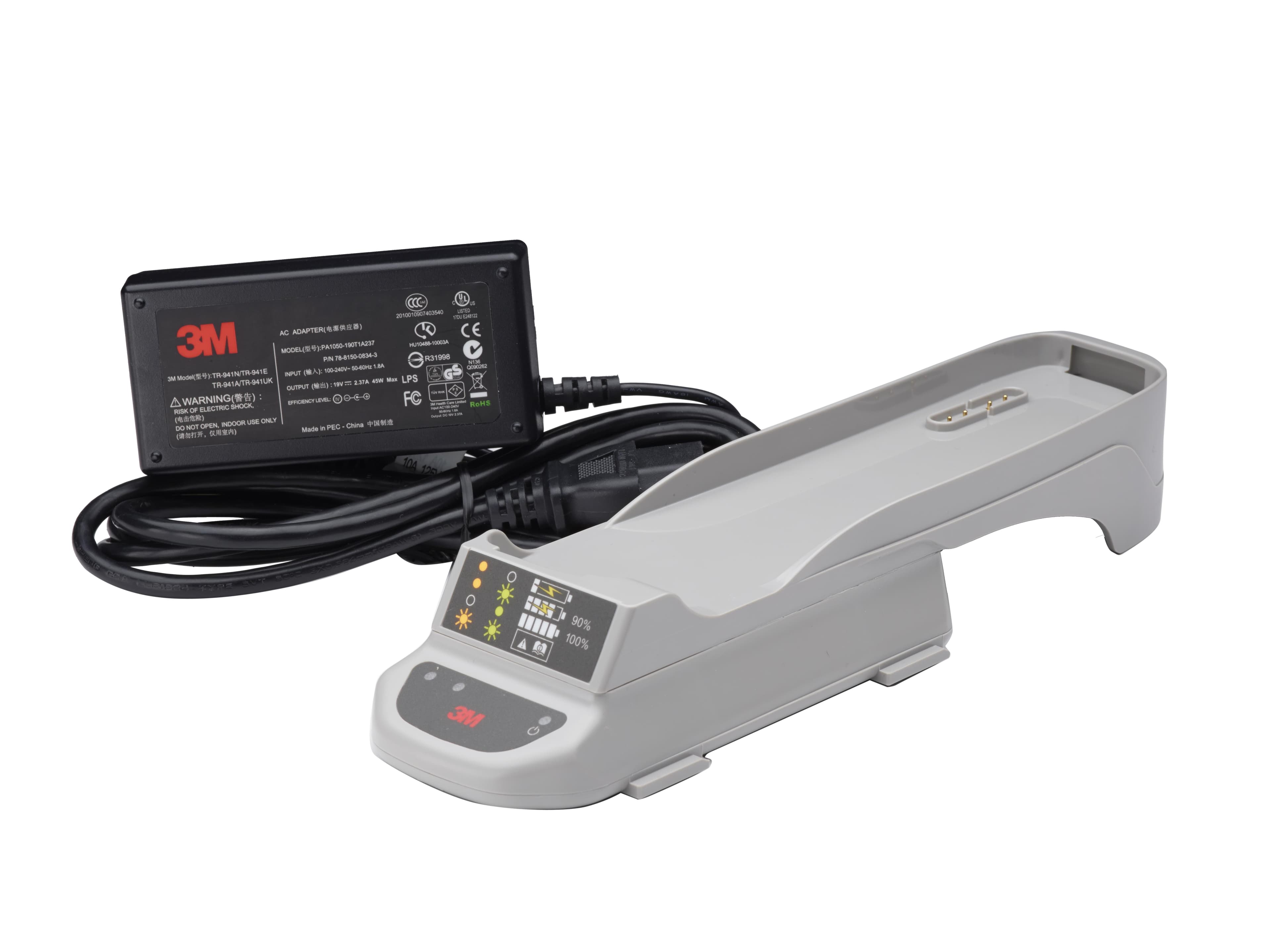 3M Versaflo Battery Charger Kit, Single Station, Euro, TR-641E