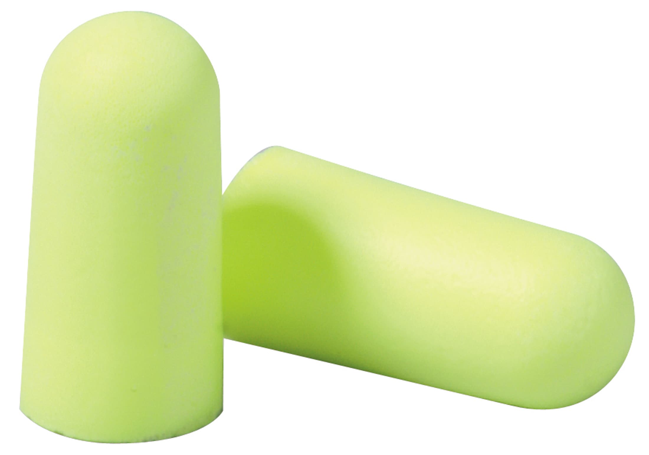 3M E-A-Rsoft Yellow Neons Earplugs 312-1250, Uncorded, Poly Bag
