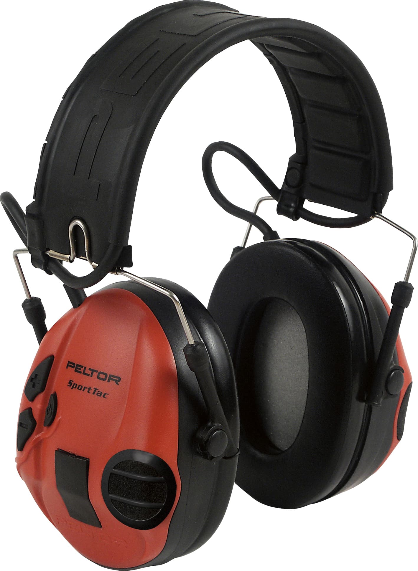 3M PELTOR Red/Black SportTac Hearing Protector Class 4 26dB Foldable (MT16H210F-478-RD)