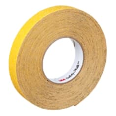 3M Safety-Walk Slip-Resistant General Purpose Tapes and Treads 630-B, Safety Yellow 25mm x 18.3m Roll 1/case