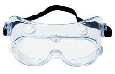 3M™ Safety Splash Goggle 334, 40660-00000-10, Clear Lens, 10 ea/case_0