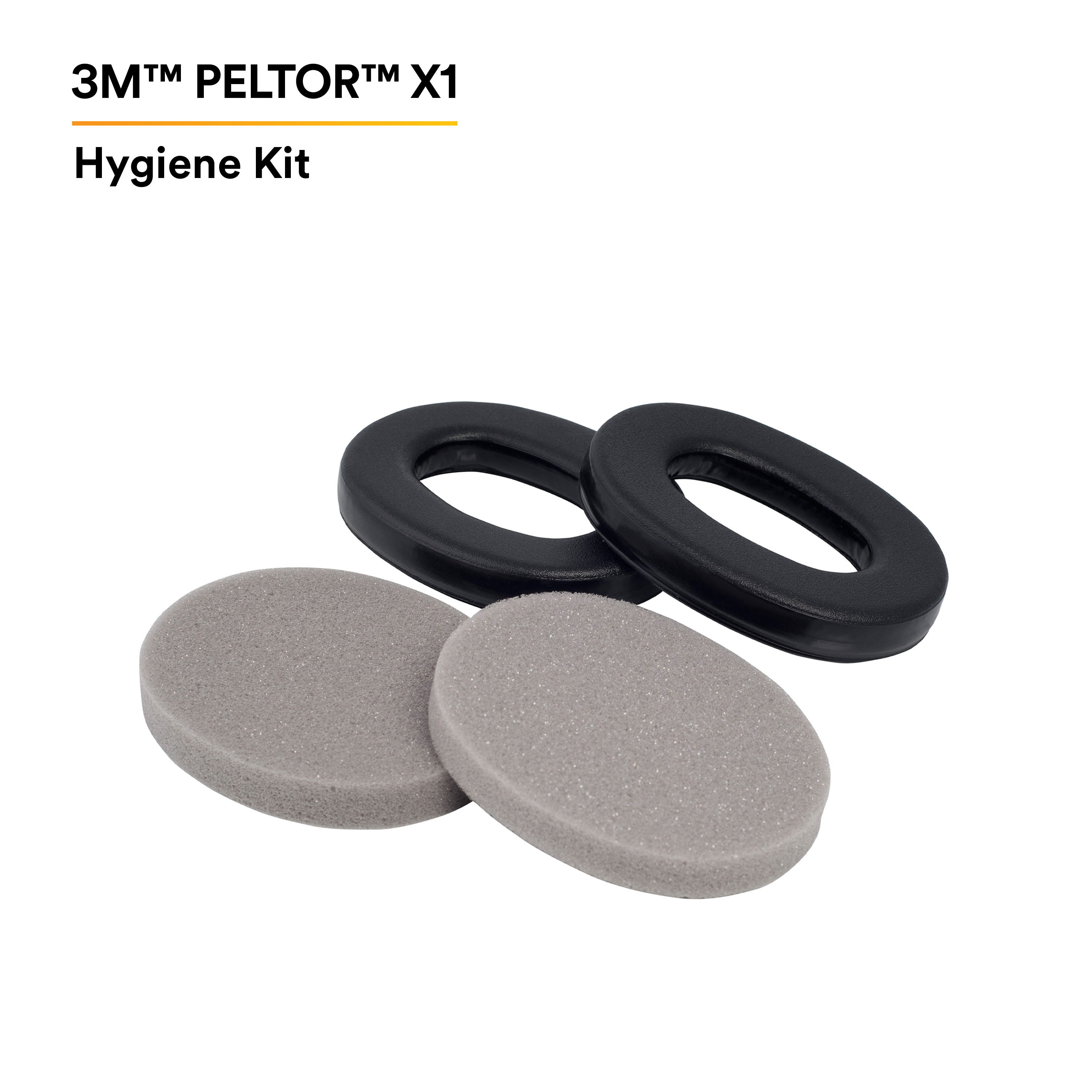 3M™ PELTOR™ X1 Hygiene Kit HYX1/37280(AAD), for X1 Earmuffs, 10 Kits_1