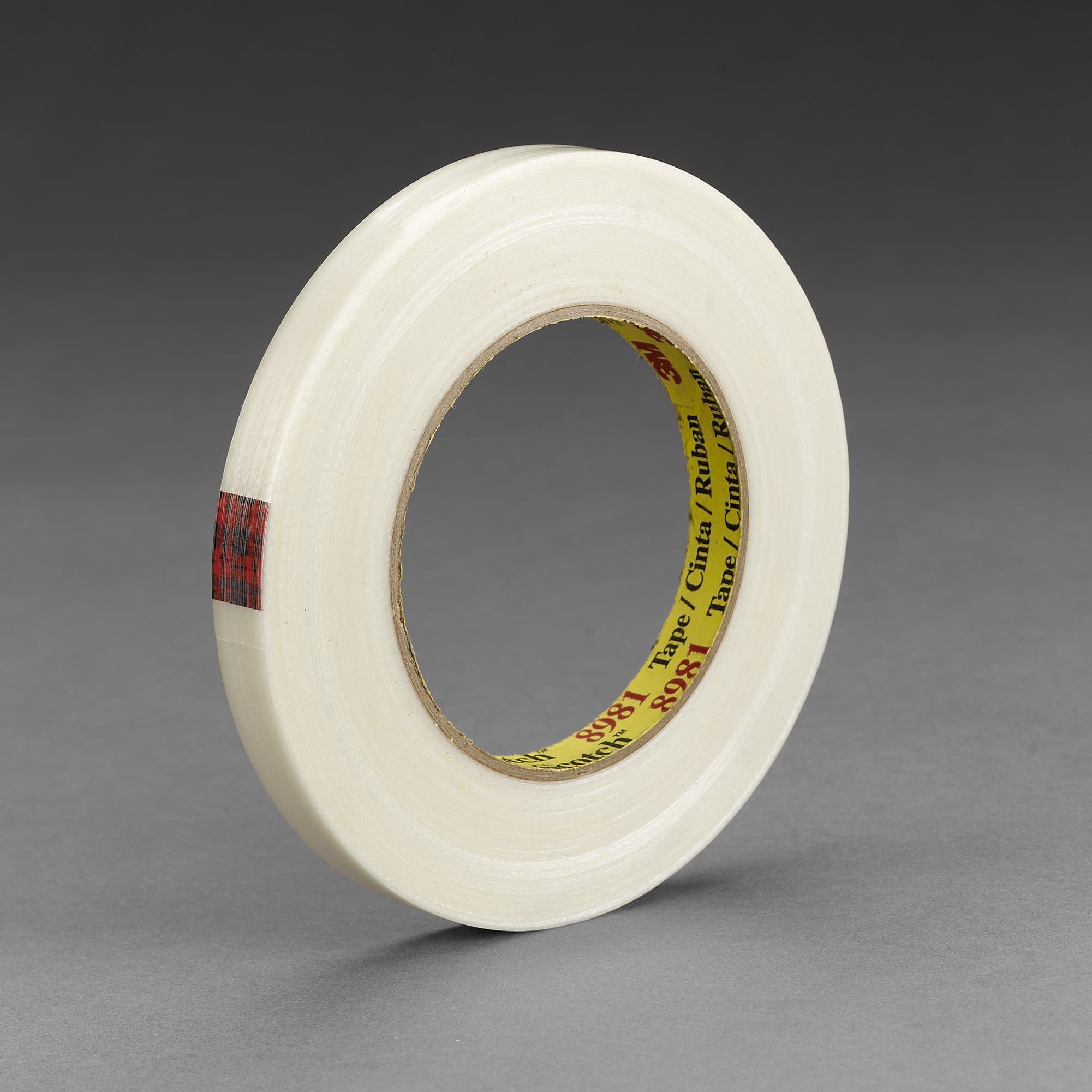 3M Scotch Premium Glass Filament Tape 8981 Transparent 24mm x 55m (70006138062)