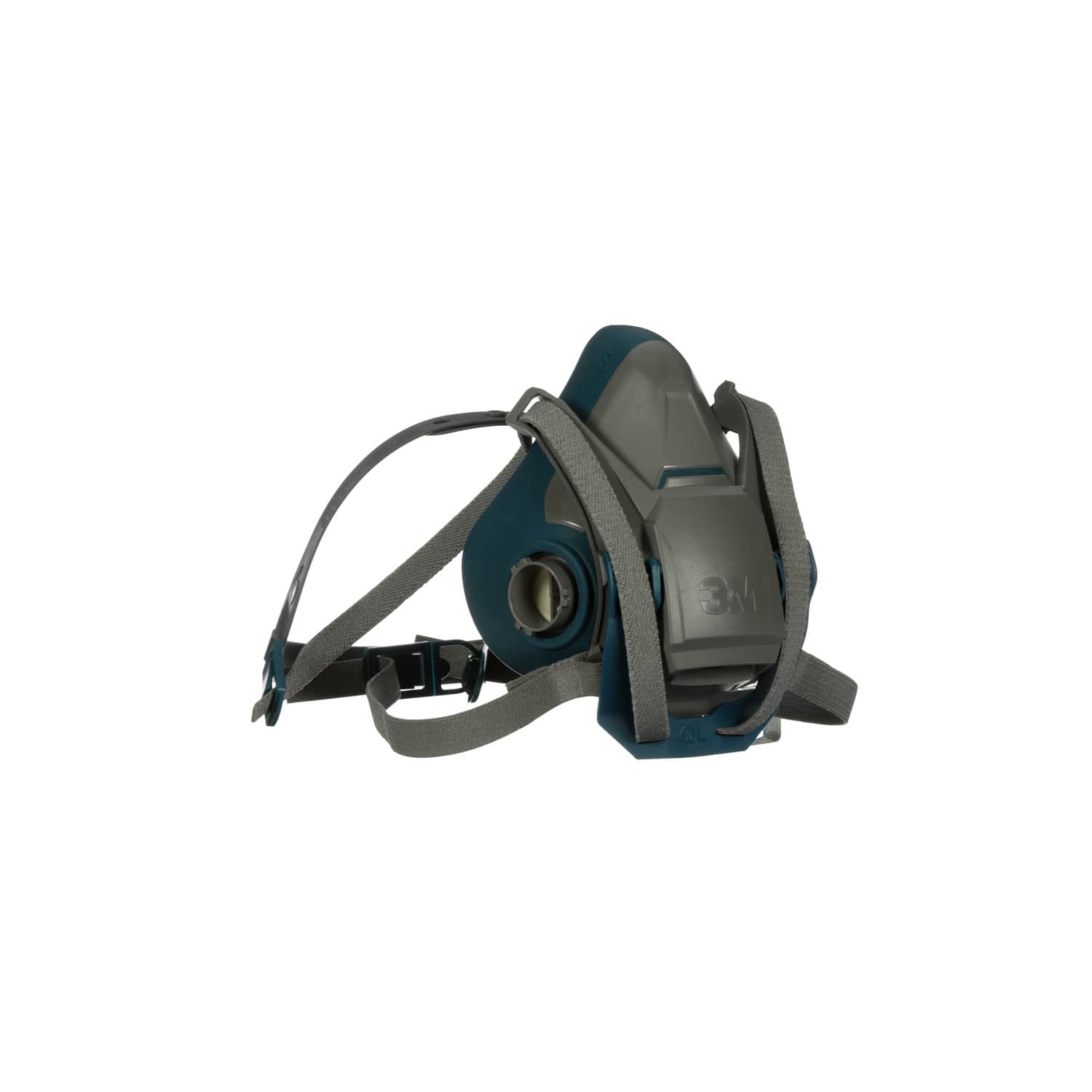 3M Rugged Comfort Quick Latch Half Facepiece Reusable Respirator 6502QL/49490, Medium