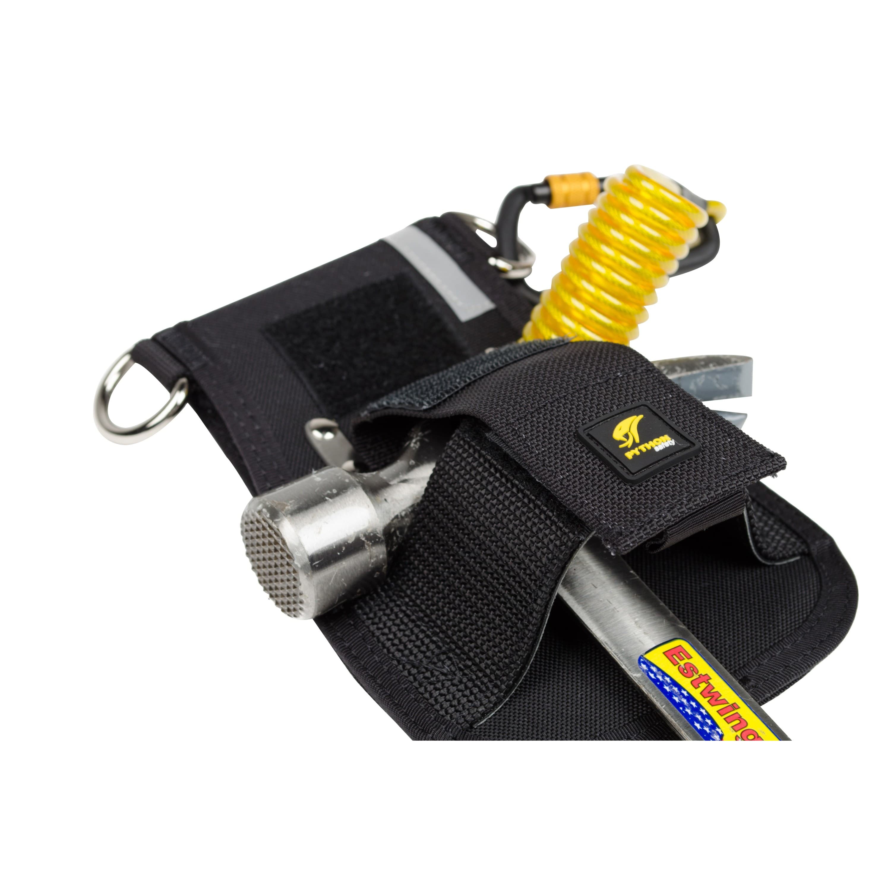 3M DBI-SALA Hammer Holster, Belt with Hook2Quick Ring Coil Tether with Tail 1500094, 1 EA/Case