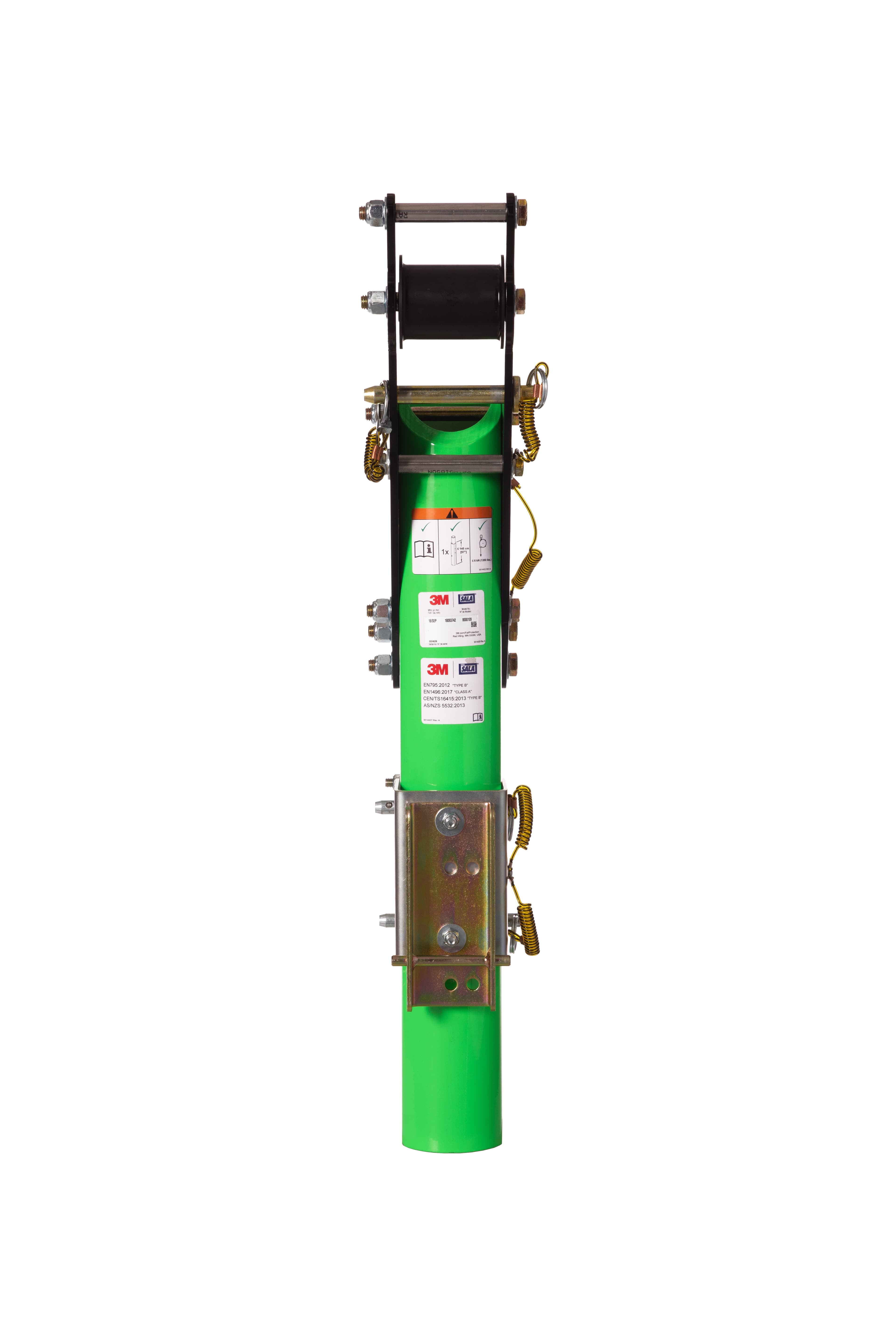 3M DBI-SALA Confined Space, Universal Davit Mast HC 8000109, Green, 1 EA/Case