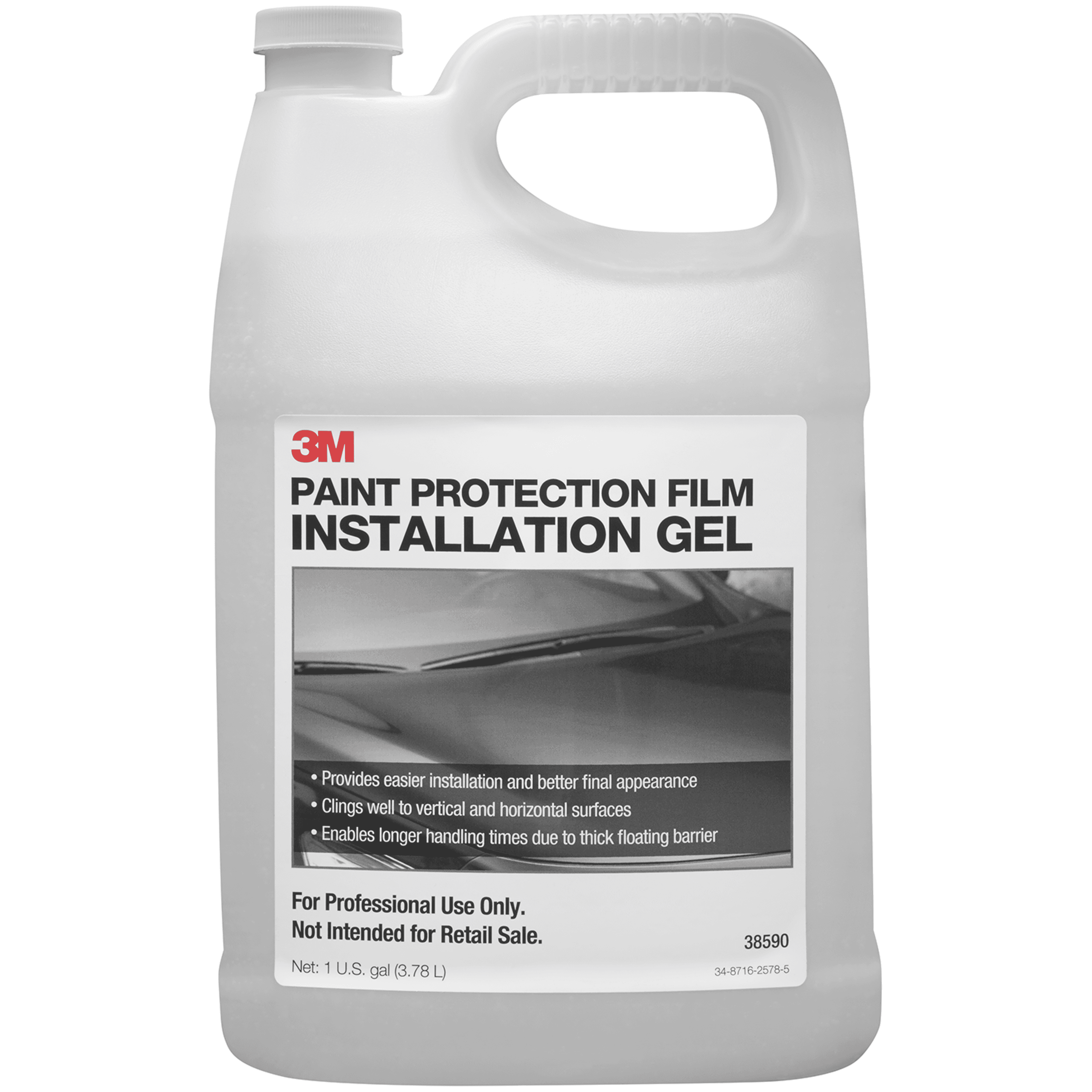 3M Paint Protection Film Installation Gel, PN38590, 1 gallon