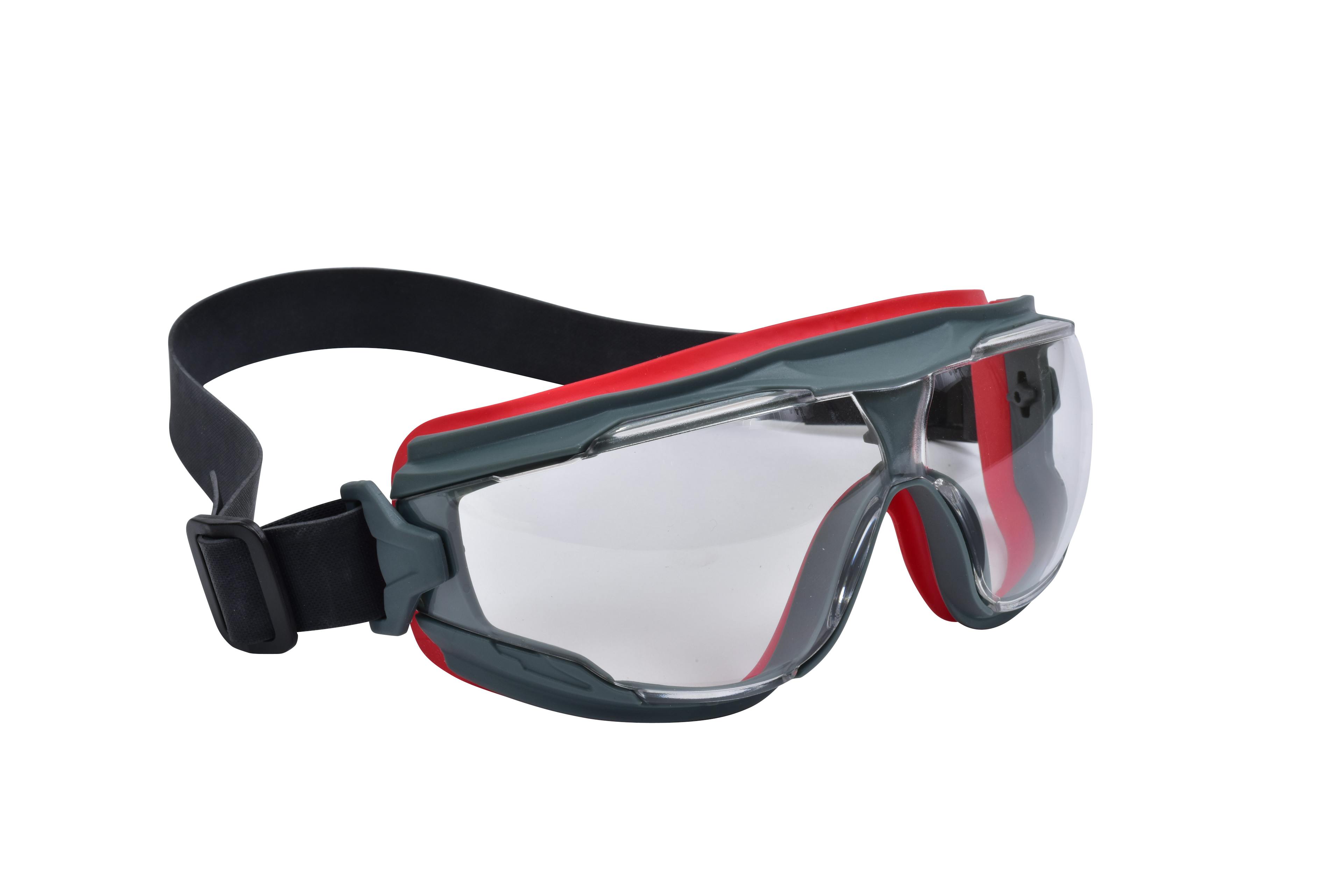 3M™ GoggleGear™ 500-Series GG501NSGAF Clear Scotchgard™ Anti-fog lens, Neoprene Strap, 10 EA/Case_3