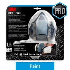 3M™ Professional Paint Respirator 7513PA1-A-PS, Large, 1/pk, 4 pks/cs