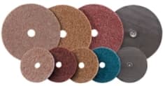 3M Scotch-Brite SC-DH Centre-Pin Surface Conditioning Disc Maroon Aluminium Oxide Medium 115mm x 22mm CH (61500291796)