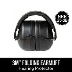 3M™ Folding Earmuff, 90563H1-DC, Black, 5 earmuff/case_1
