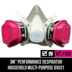 3M™ Household Multi-purpose Respirator, 65021H1-DC, 1 each/pack, 4 packs/case_0