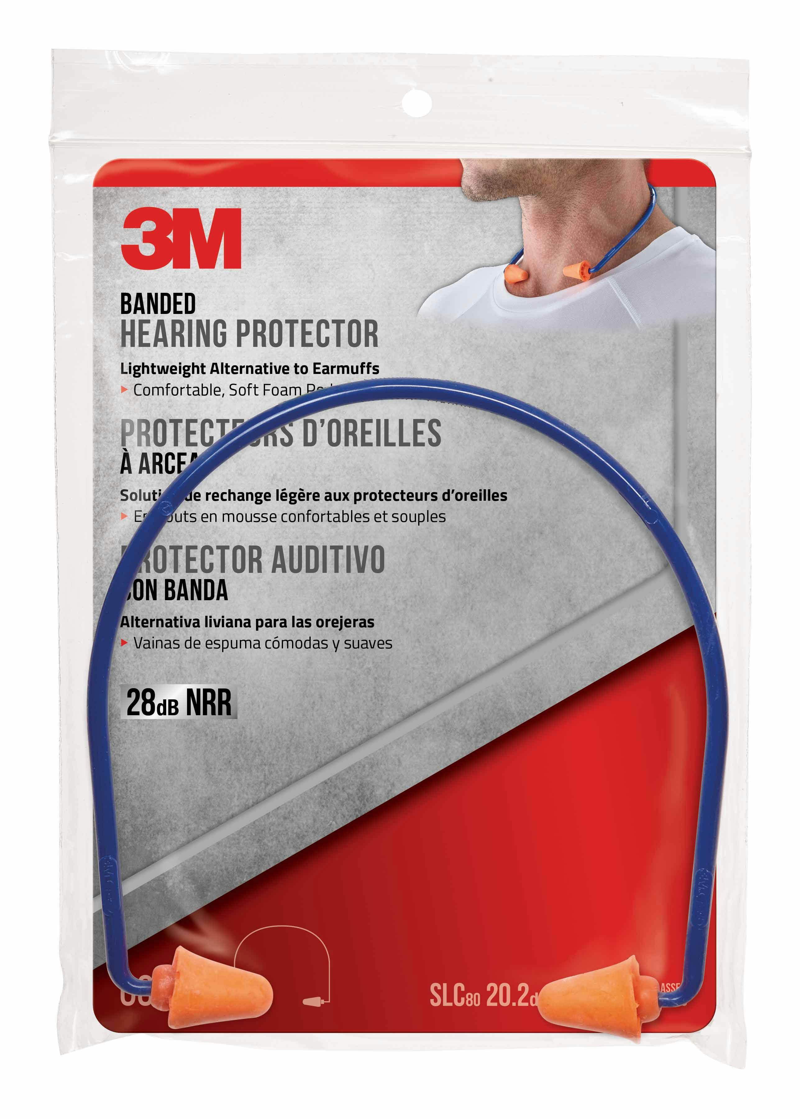 3M™ Banded Hearing Protector, 90537H1-DC, 6/case