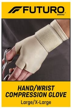 FUTURO Compression Glove 09187ENR, Large/X-Large