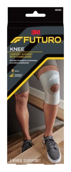FUTURO Comfort Knee with Stabilizers 46163ENR, Small