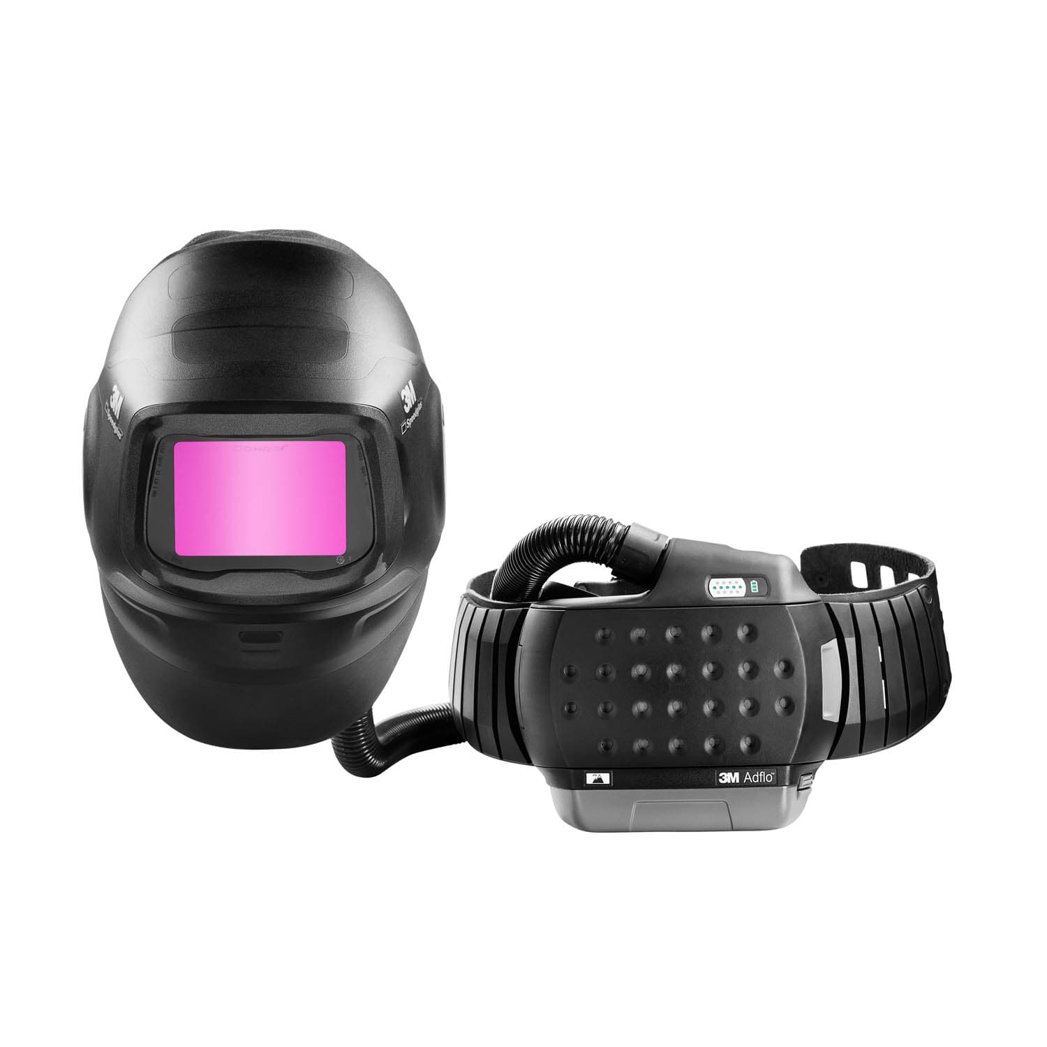 3M SpeeDGas Heavy-Duty Welding Helmet G5-01 w ADF G5-01 and 3M Adflo High-Altitude PAPR Assembly, 46-1101-30i