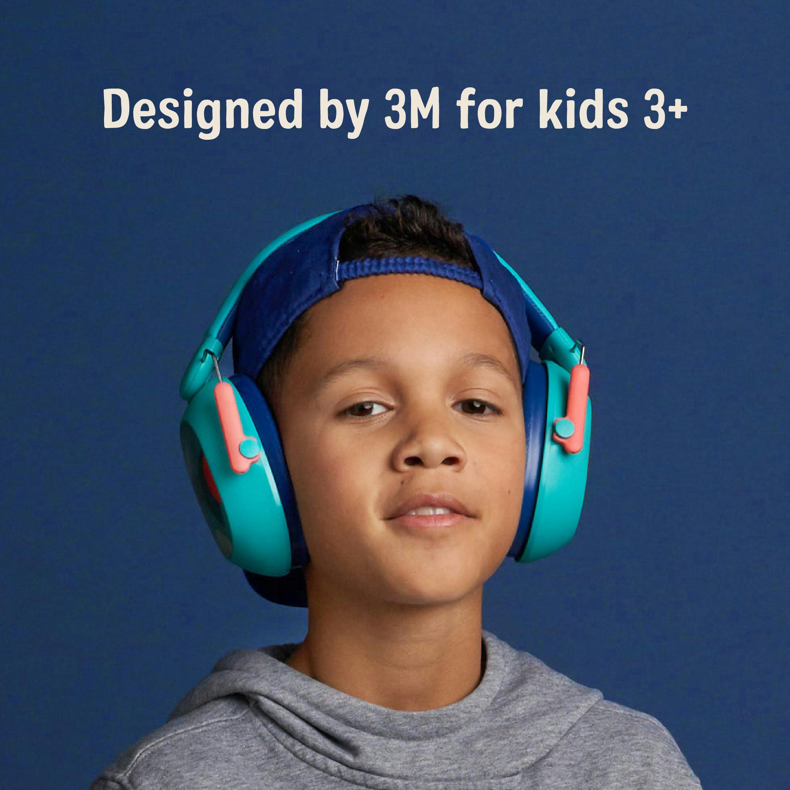 3M™ Kids Hearing Protection Plus PKIDSP-TEAL, Teal, 4 ea/case_8