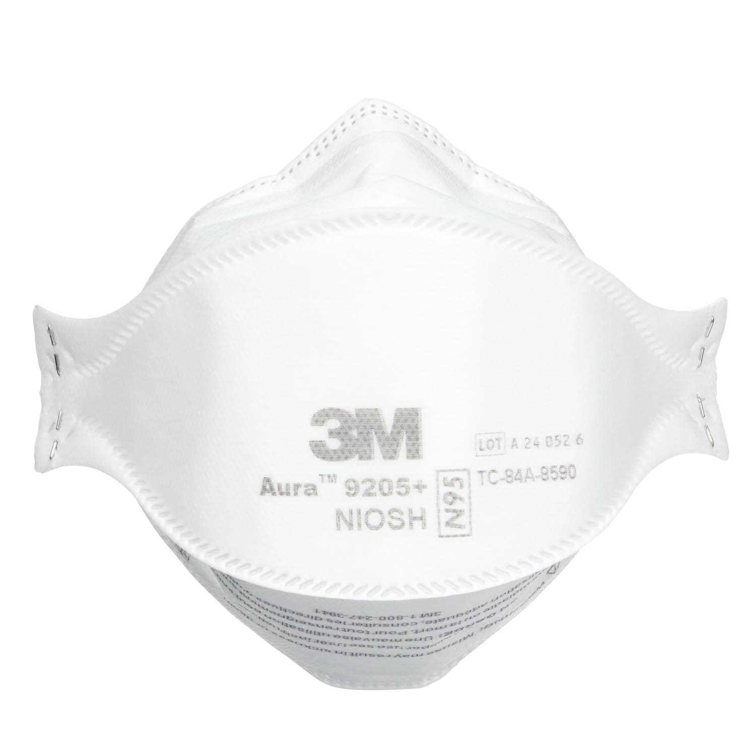 3M Aura Particulate Respirator 9205+, N95 (7100232219)