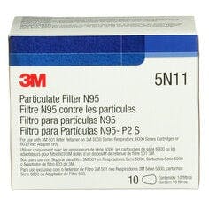 3M™ Filter/Adapter/Retainer Kit 6N01, N95, 1 Kit/Case_0