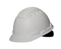 3M™ SecureFit™ Elevated Temperature Hard Hat H-701T-SF, White, 4-Point Pressure Diffusion Ratchet Suspension, 10 ea/Case