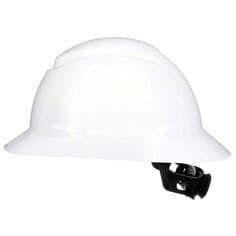 3M™ SecureFit™ Full Brim Hard Hat CHH-FB-R-W6-SL, with Ratchet Adjustment, White, 6/Case