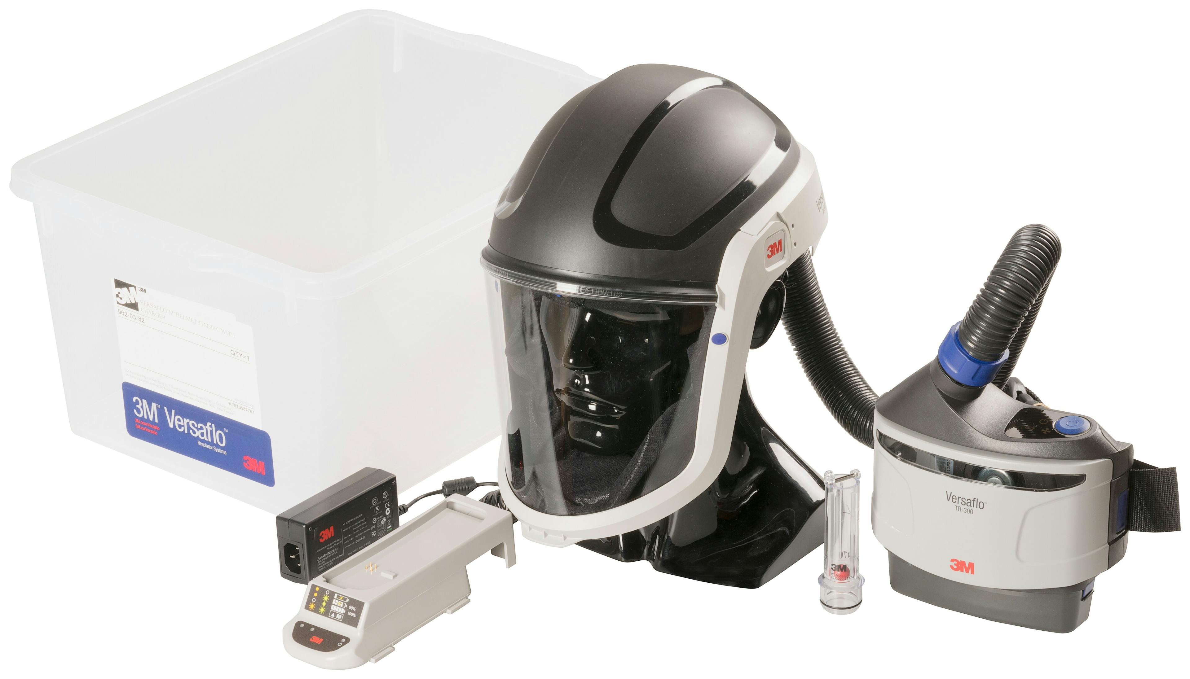 3M™ Versaflo™ TR300+ PAPR Kit with 307C helmet (Flame Resistant Faceseal), TRM-307C_0