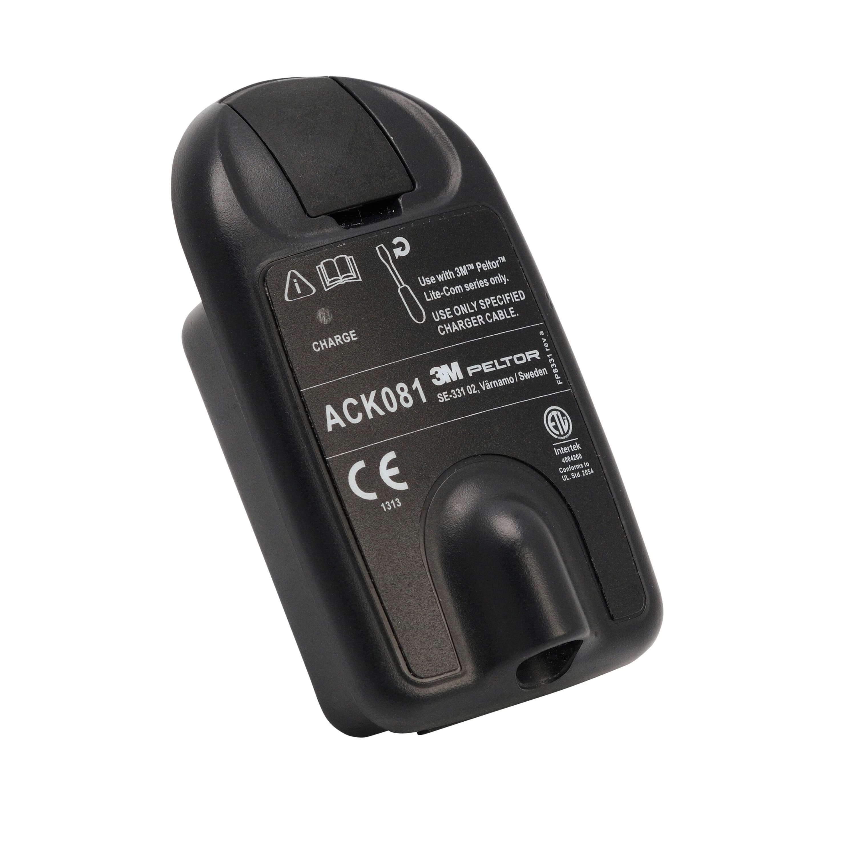 3M PELTOR Lite-Com Plus Battery ACK081, 1 ea/Case