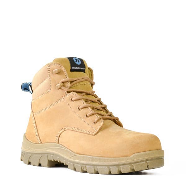 Bata Industrials Titan - Wheat Nubuck Lace Up Safety Boot (Naturals)