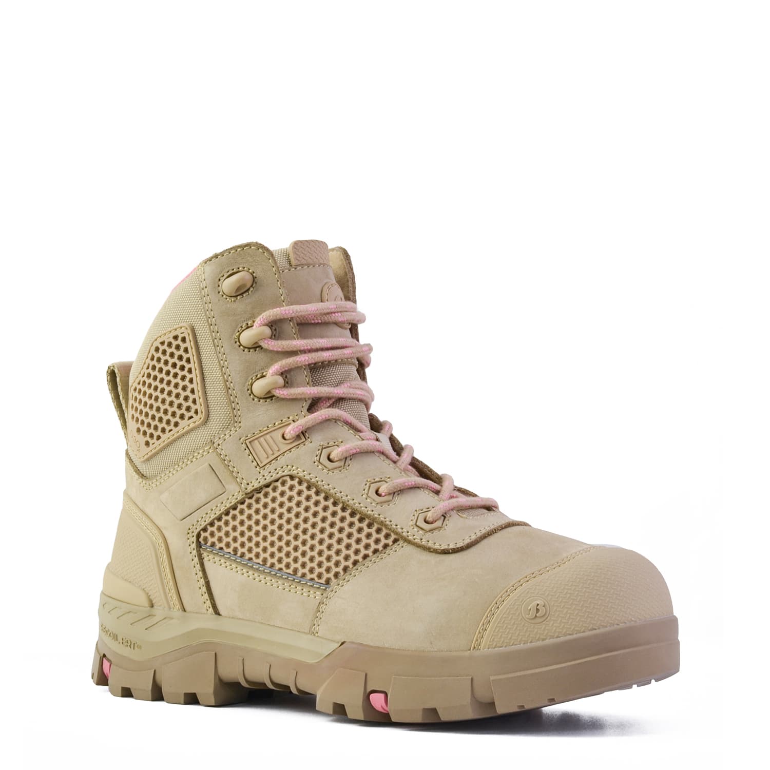 Bata Industrials Avenger - Ladies Zip Sided Safety Boot Sand