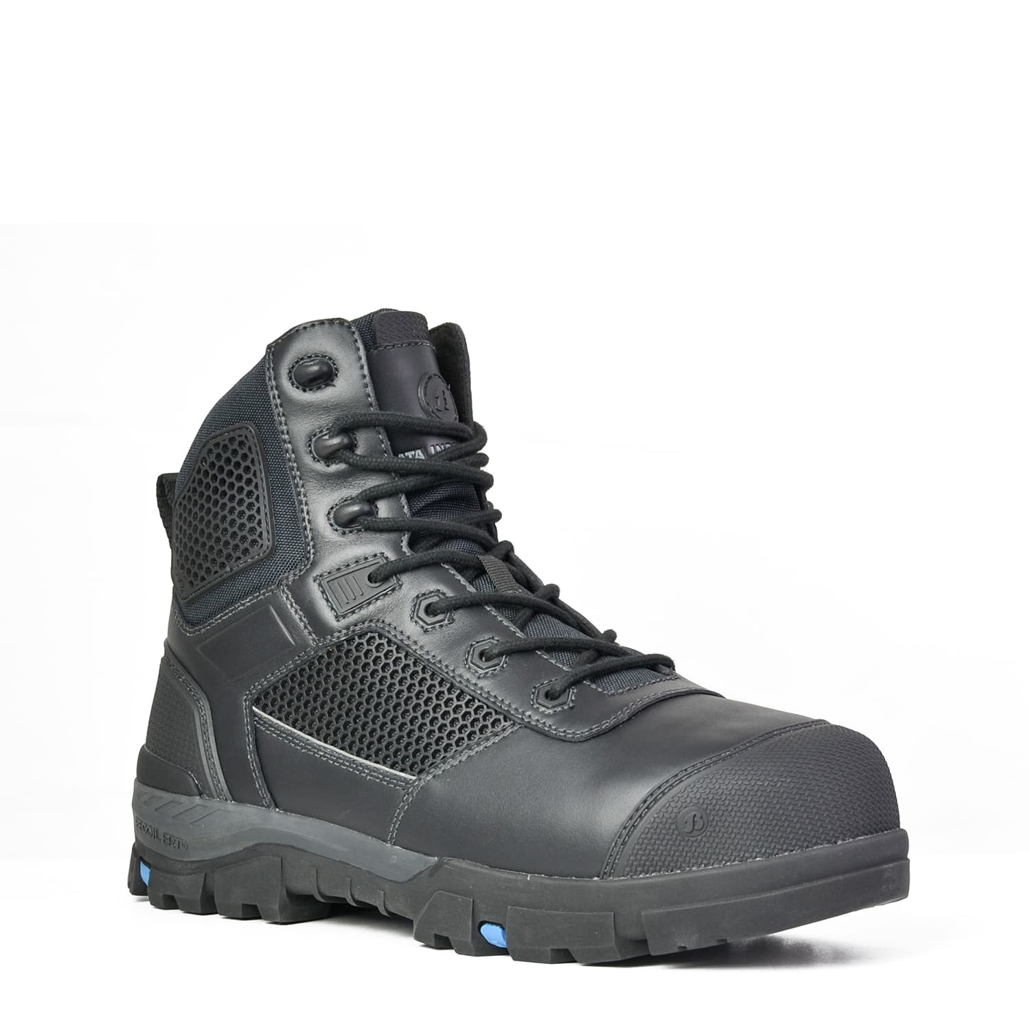 Bata Industrials Avenger - Zip Sided Safety Boot Black