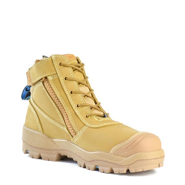 Bata Industrials Horizon-Ultra- Wheat Sc Zip-Lace Safety Boot