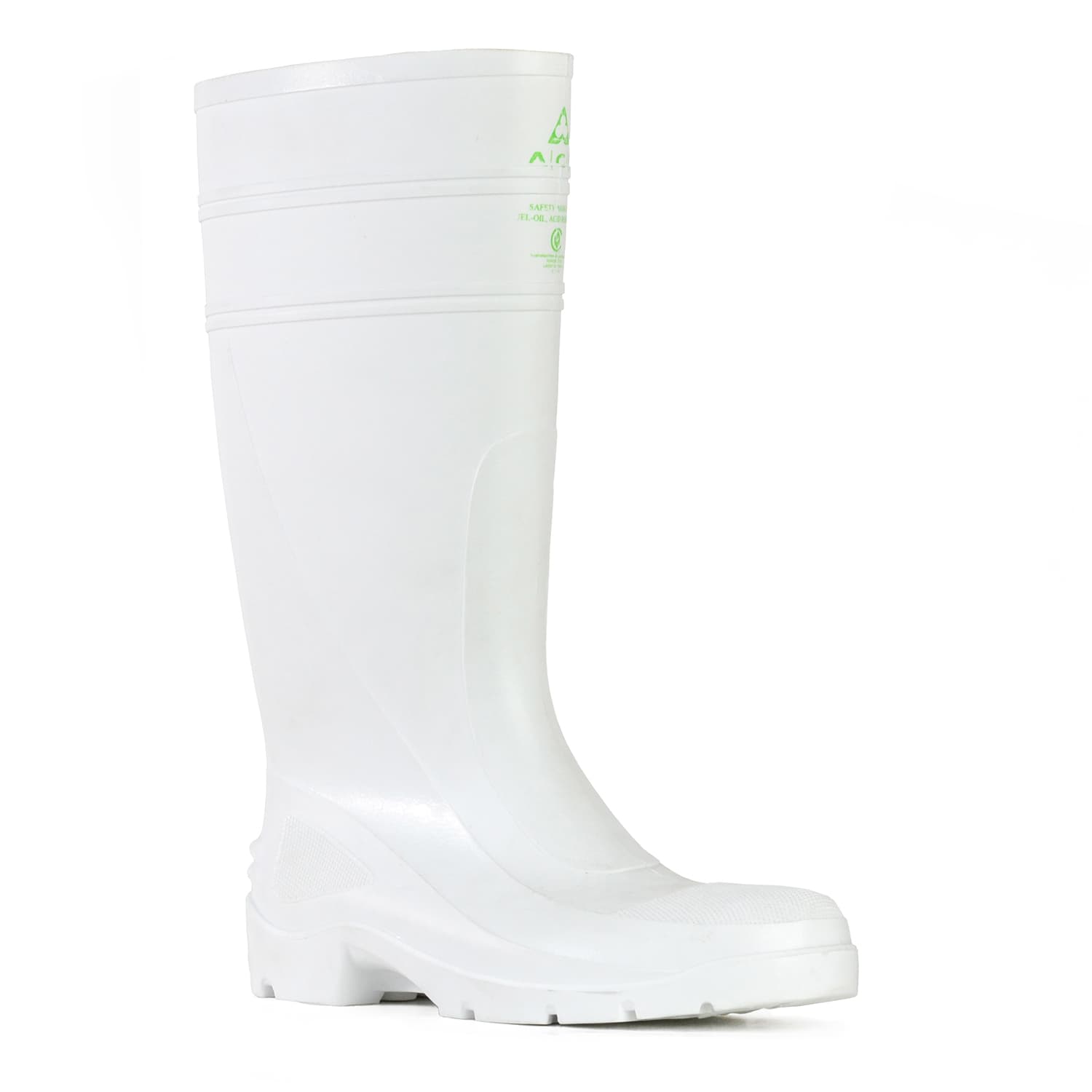 Bata Industrials Utility-ST - White PVC 400Mm Safety Toe Boot (PVC Utility)