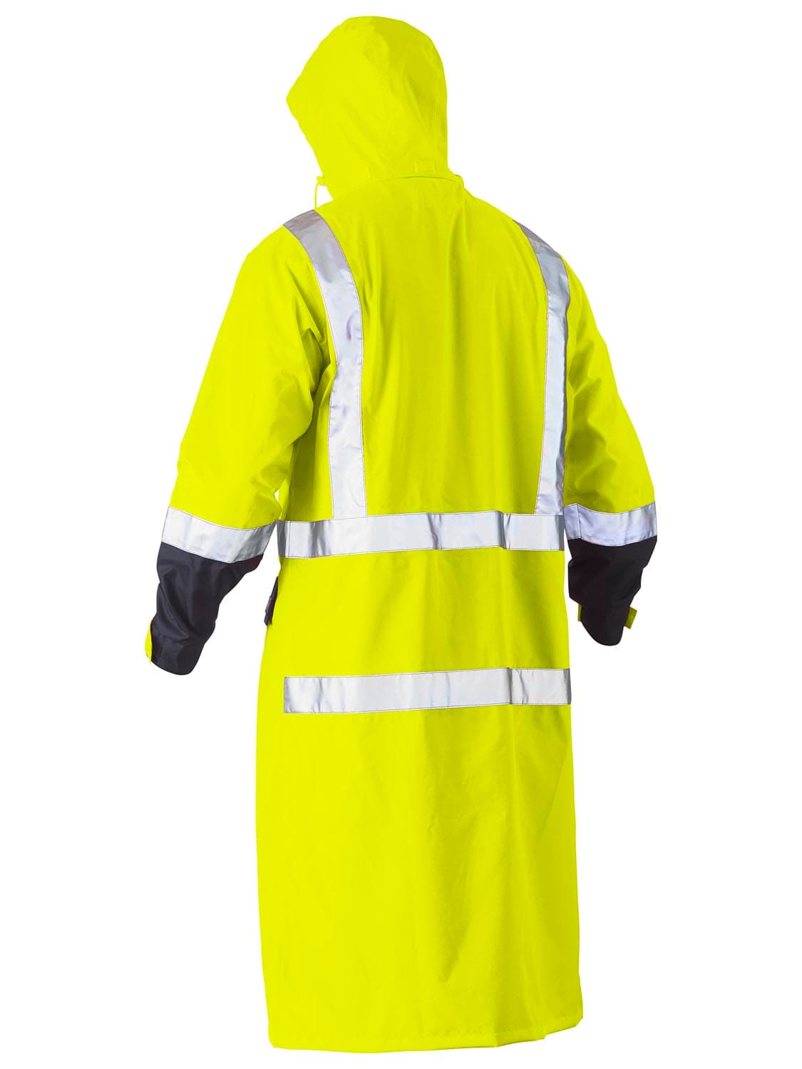 Bisley Taped Hi Vis Long Rain Coat
