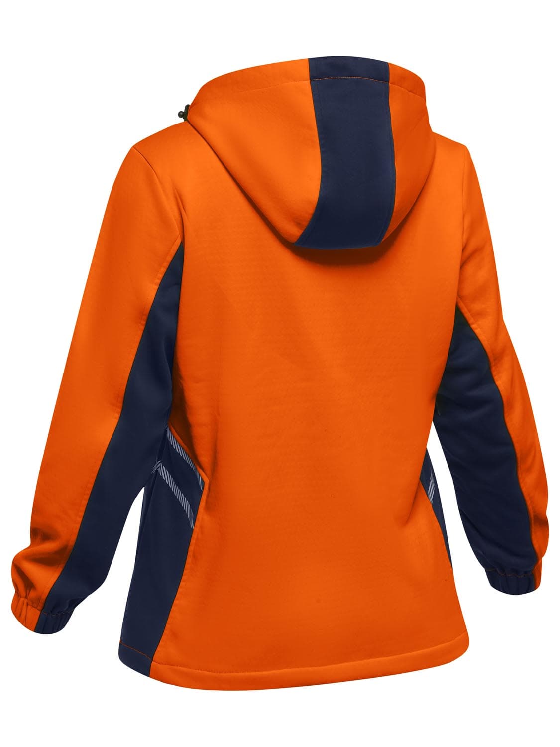 Bisley Women's Hi Vis Liquid Repellent Fleece Hoodie
