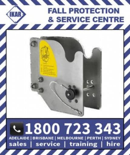 IKAR Stainless Steel Bracket for HRA 33m-42m to IKAR Davit AASS-4