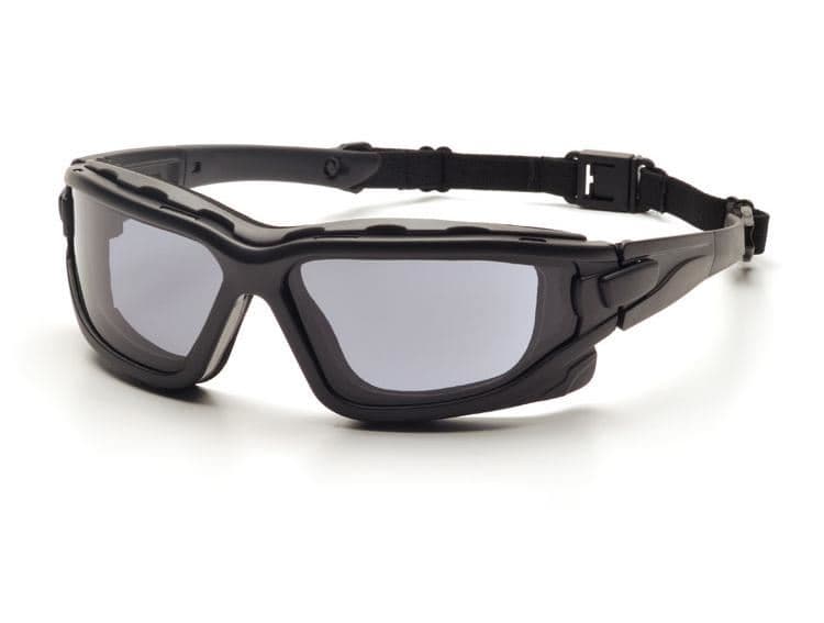 Pyramex I-FORCE Safety Glasses Smoke Lens with Black Frame (ASB7020SDT)