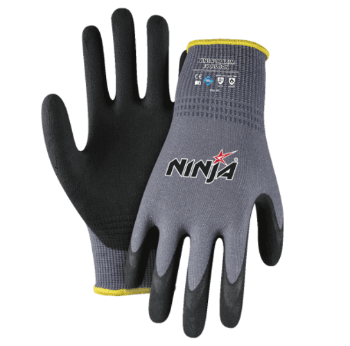 Glove Ninja Maxim Evolution Ninja Maxim Evolution PFT Gloves Grey Size Small (Touchscreen Compatible)