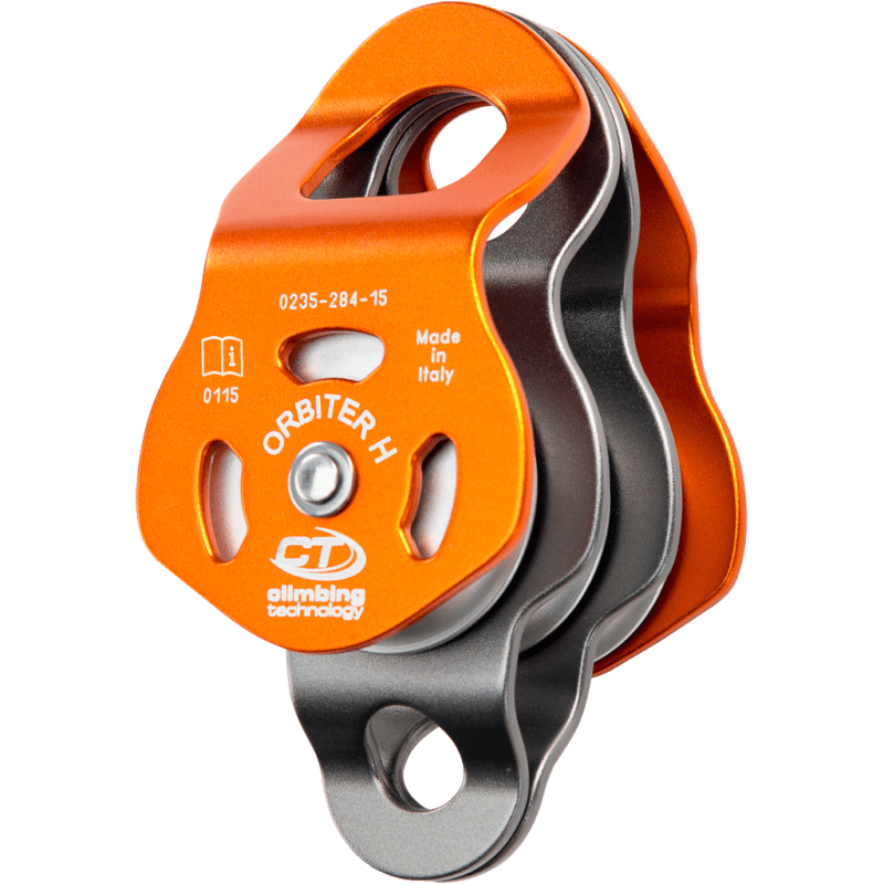 Climbing Technology Orbiter H Triple Pulley With Mobile Side Plates